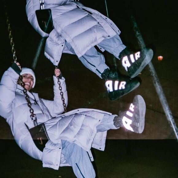 Aritzia Women's Grey and Black Jacket - Picture 1 of 4